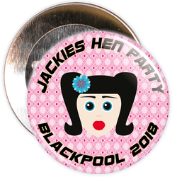 Customisable Hen Party Badge