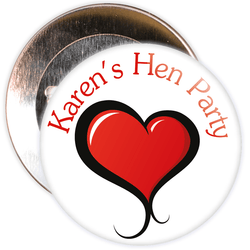 Customisable Hen Party Badge