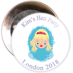 Customisable Hen Party Badge