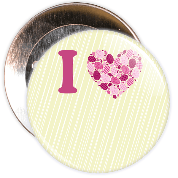 Custom I Love Badge