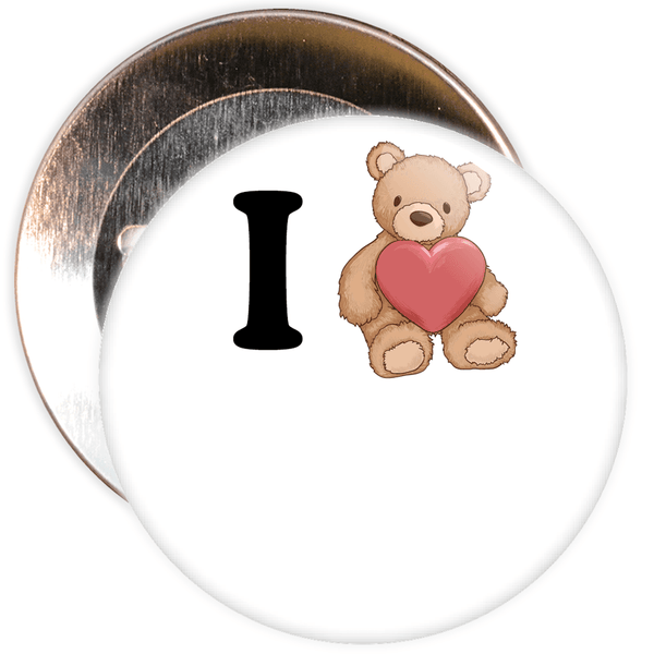 Custom I Love Badge