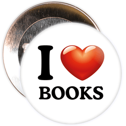 I Love Books Badge