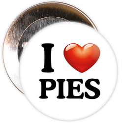 I Love Pies Badge