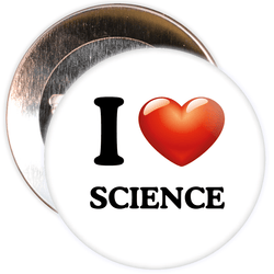 I Love Science Badge