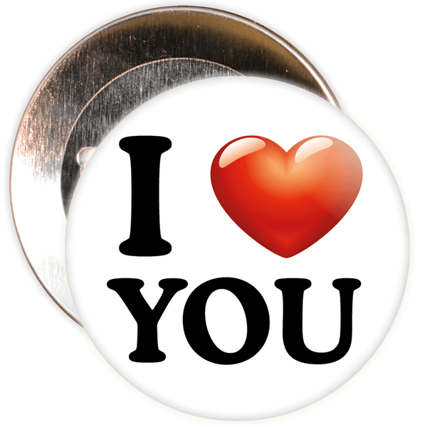 I Love You Badge