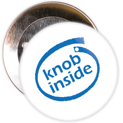 Knob Inside Badge