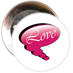 Love Valentine's Day Badge