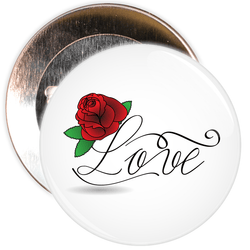 Love Valentine's Day Badge
