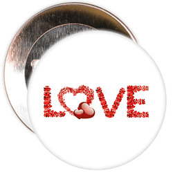 Love Valentine's Day Badge