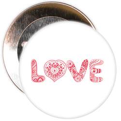 Love Valentine's Day Badge