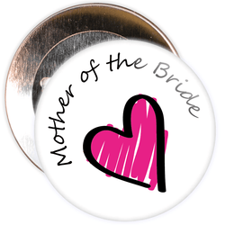 Mother of the Bride Hen Badge