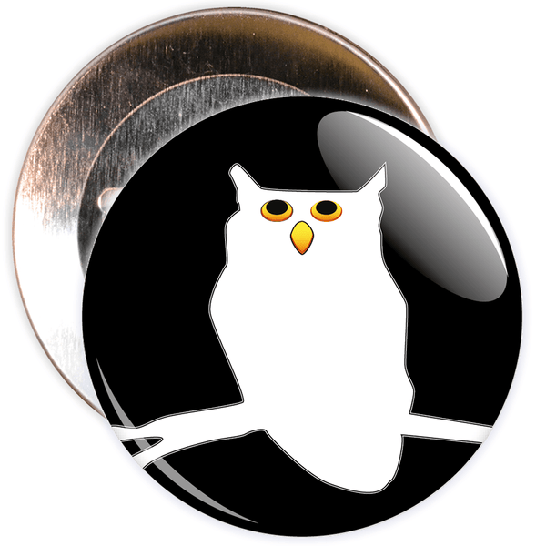 Owl Halloween Badge