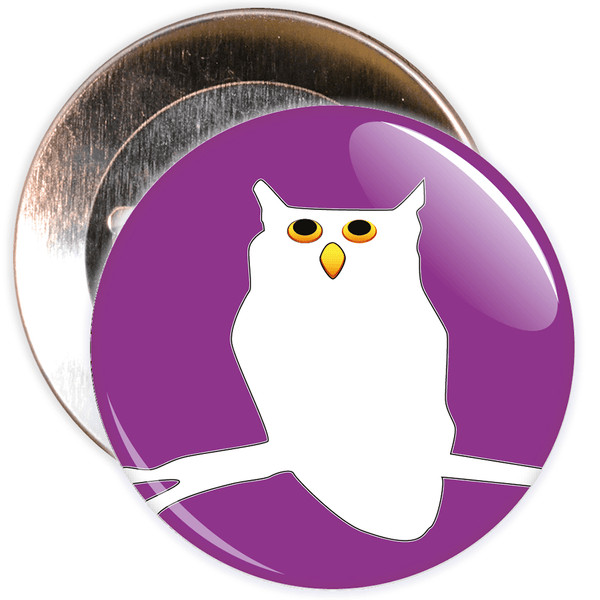 Owl Halloween Badge