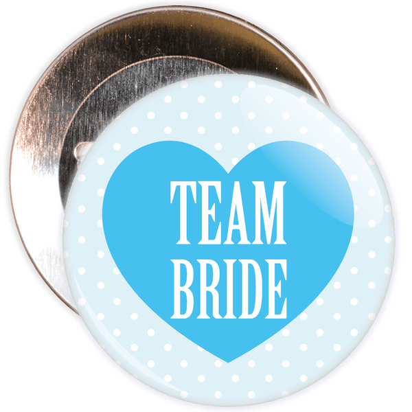 Pink Classy Team Bride Hen Party Badge