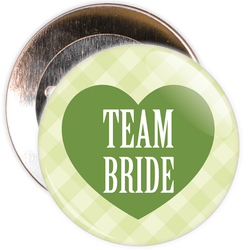 Green Classy Team Bride Hen Party Badge