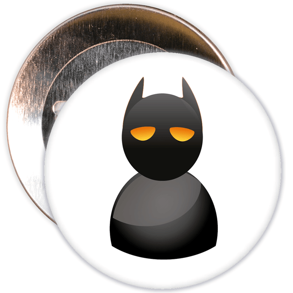 Scary Cartoon Halloween Badge