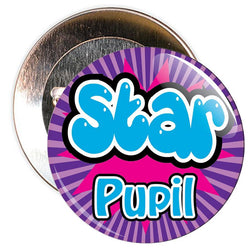 Purple Star Pupil Badge