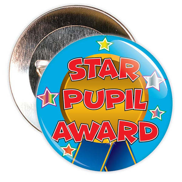 Star Pupil Award Badge Bucket