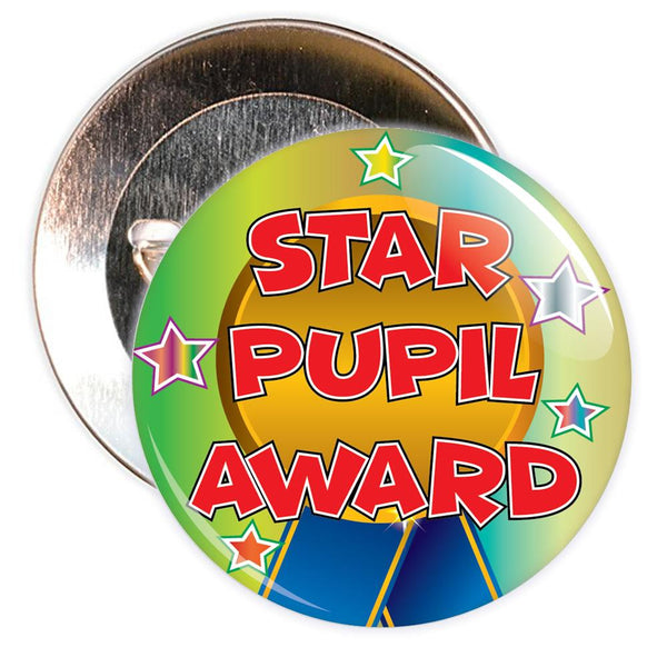 Star Pupil Award Badge Bucket