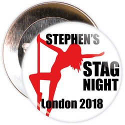 Stag Night Badge