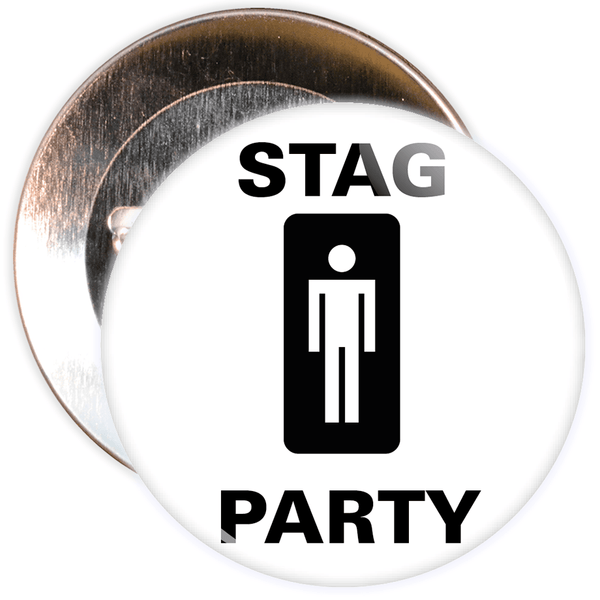 Stag Party Badge