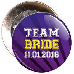 Customisable Team Bride Hen Night Badge