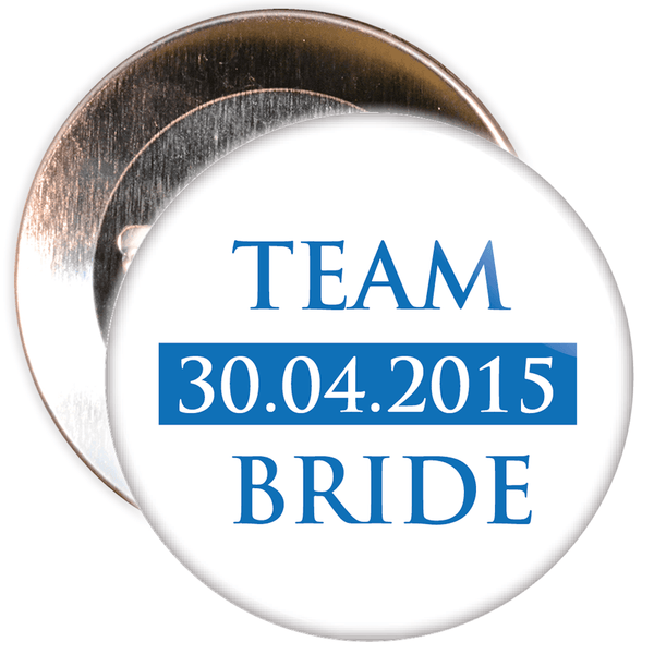 Customisable Team Bride Hen Night Badge