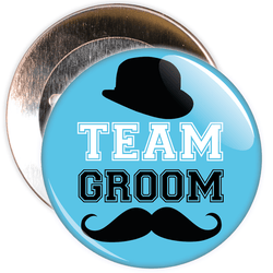 Blue Team Groom Badge