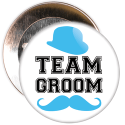 Team Groom Badge
