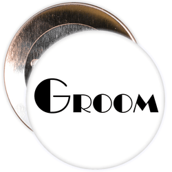 Groom Badge