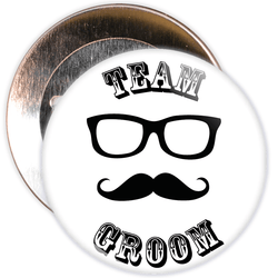 Team Groom Badge