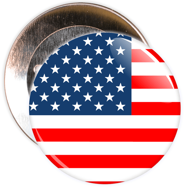 USA Flag Badge