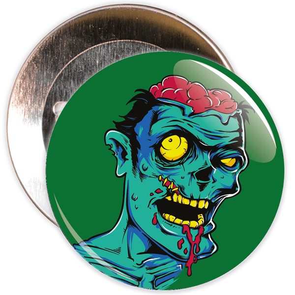 Zombie Halloween Badge