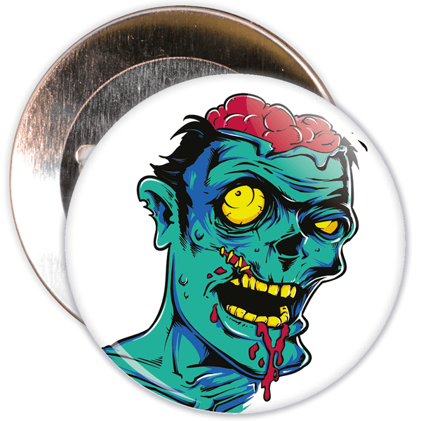 Zombie Halloween Badge