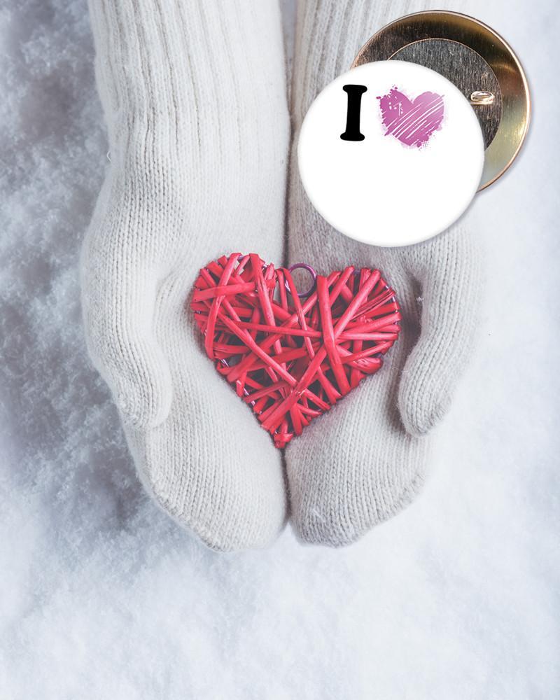 Customised  I Love... Badges